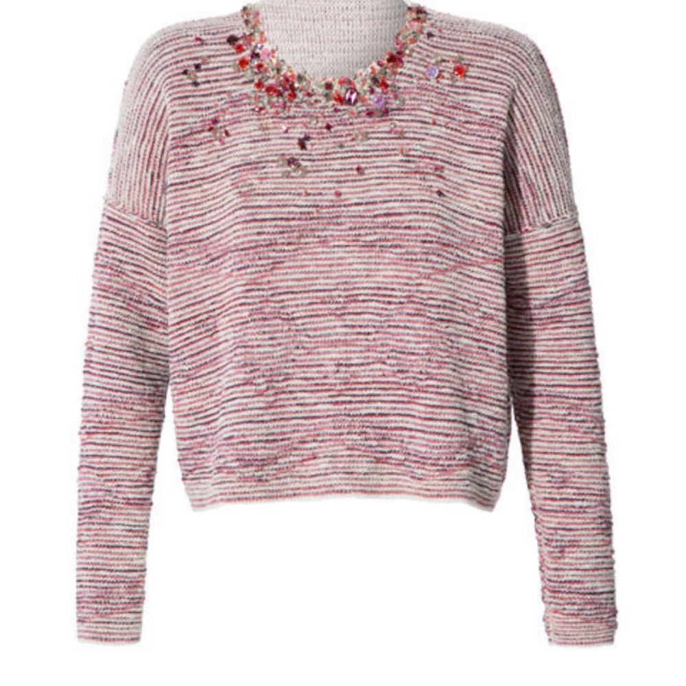 Maje Jewelled sweater